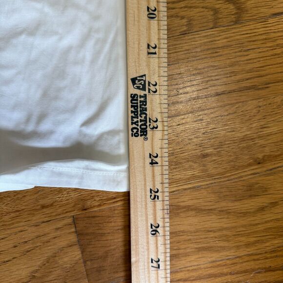 White Ruffled Sleeve Jumpsuit Summer Small - Picture 3 of 5